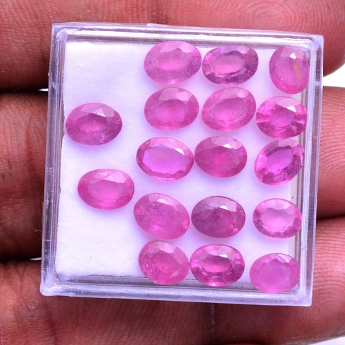 Pcs natural ruby mozambique - pcs,