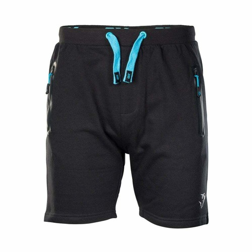 Fleece jogger shorts black - fleece,
