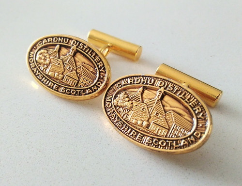 Scotch whisky cufflinks - cufflinks, cardhu