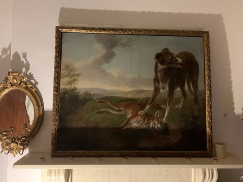 Late 19th hunting dog hound - late, c