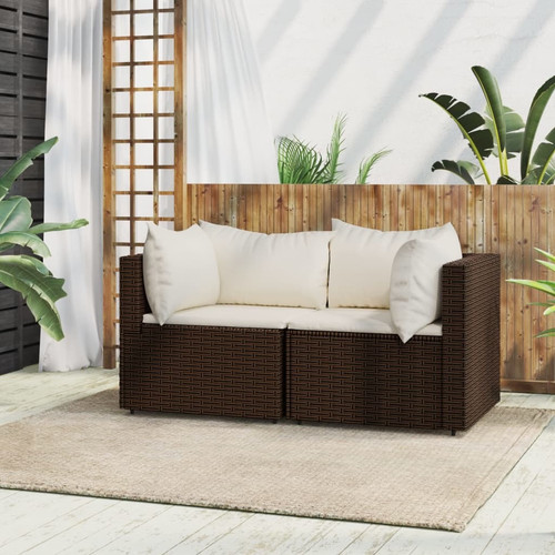Patio corner sofa brown - corner, and
