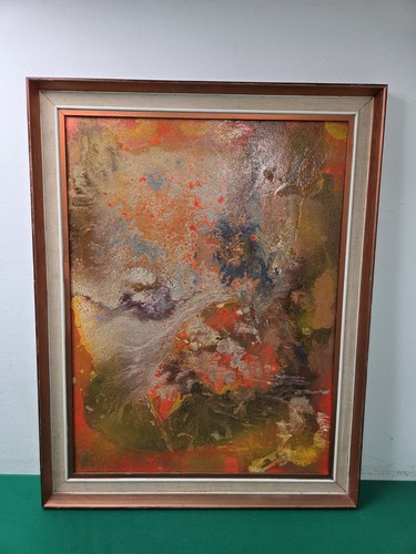 Framed vintage sprayed - vintage,