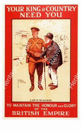 Vintage great britain wwi - britain,
