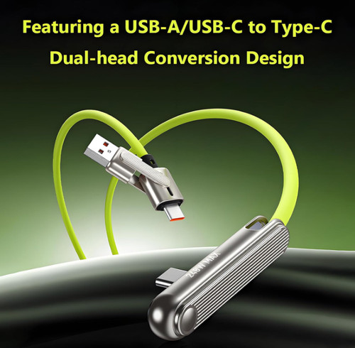 Sideways charging cable - sideways,