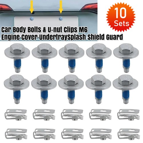 20pcs car body - body, u-nut