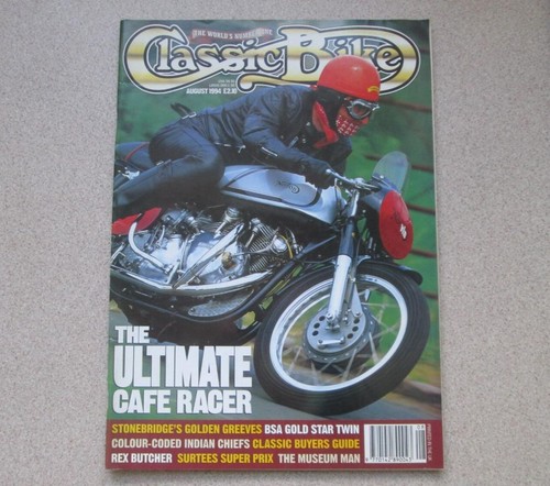 Classic bike magazine august - bike,