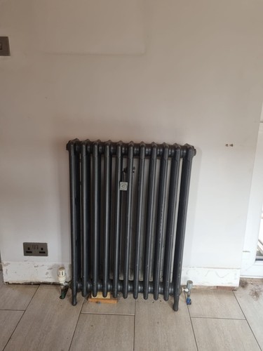 Vintage cast iron - iron, radiator