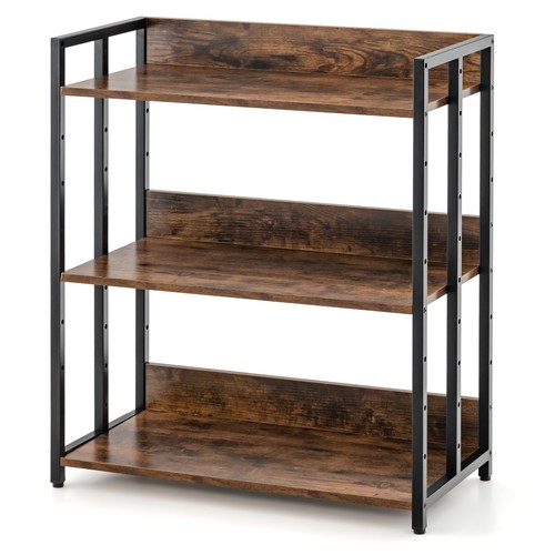 Tier industrial bookcase - industrial,