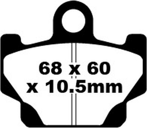 Blackstuff brake pads fa081 - blackstuff,