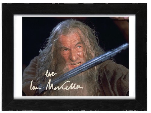 Ian mckellen signed - ian,
