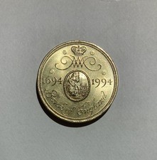 British Two Pounds/£2 - 1994, BoE Tercentenary, High Grade w/ Lustre (free post)