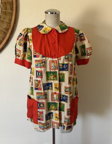 Vintage 70s artist - artist, smock