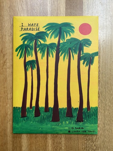 David shrigley hate paradise - shrigley,