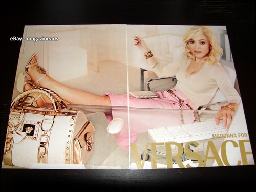 Vintage versace page - 2-page, print
