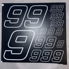 DISCOUNTED MATTE BLACK W/white