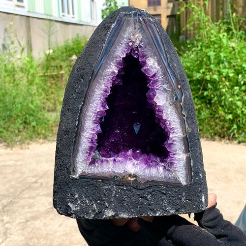 61lb natural amethyst cave - natural,