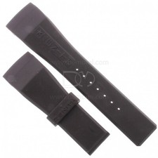 Zenith Rubber Strap Brown Moka