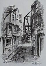 THE SHAMBLES YORK - Framed