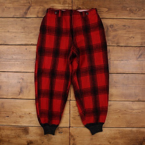 Vintage wool hunting trousers - vintage,