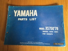Yamaha XS 650SE  genuine parts