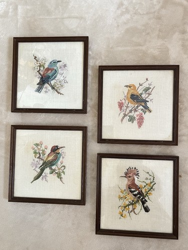 Vintage 1982 exotic birds - exotic,