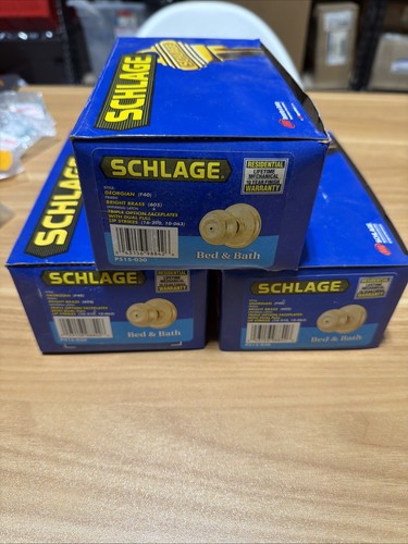 Three lot schlage georgian - three/3/,