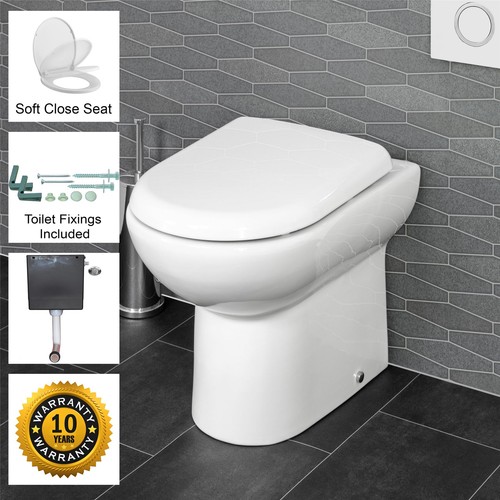 Btw back wall toilet - to, pan