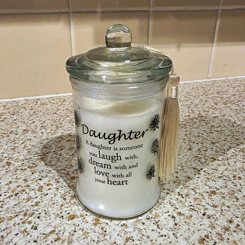 Daughter quote decorative wax - quote,