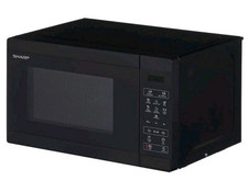 Sharp YC-MS02E-B microwave Countertop Solo microwave 20L 800W (No Power)