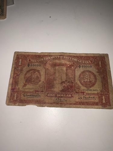 1937 british guiana dollar - 1937, 1
