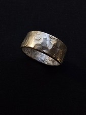 Men's Traditional Ring Band  Size 12.5  Hand Crafted Artisan Shop Silver Jewelry