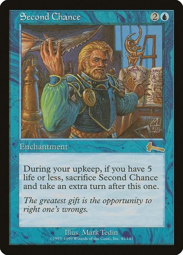Second chance urza - chance, (1)