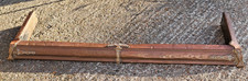Antique Fireplace Fender Kerb Hearth Fire Side Brass & Copper 134cm x 40cm