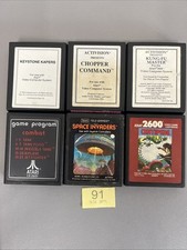 Atari 2600 Game Bundle 6x Games