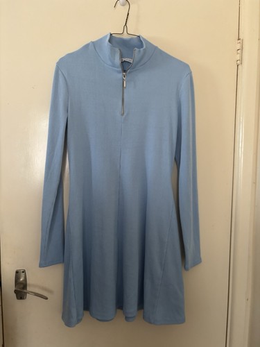 Zara light blue ribbed - zara,