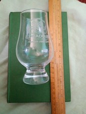 EDRADOUR OFFICIAL TOUR GLASS SCOTLAND'S LITTLE GEM 4 INS TALL