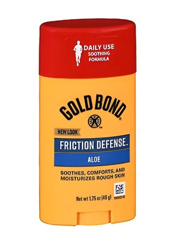 Gold bond friction defense - friction,