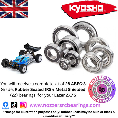 Kyosho lazer zx7 - lazer, complete