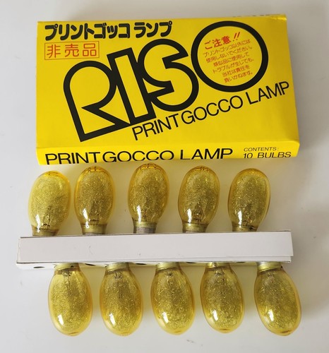 10x riso print gocco flash - riso,