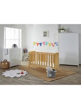 Compact Pine Baby Cot –