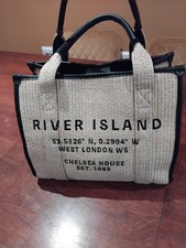 River Island Straw Bag