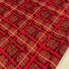 Tartan Plaid Stretch Jersey