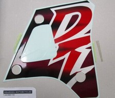 3RM-2174H-70 YAMAHA DT125R RIGHT HAND AIR INTAKE DECAL STICKER (NOS)