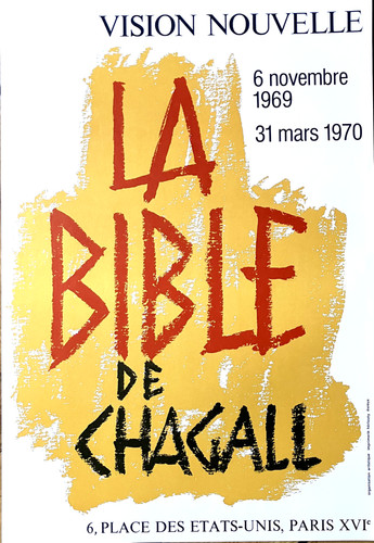 Marc chagall original poster - marc,