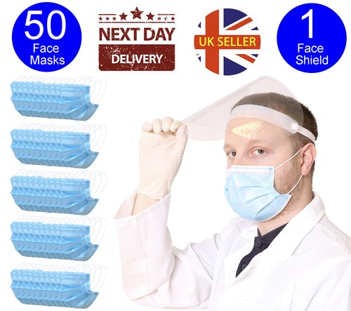 Full face shield - full, visor