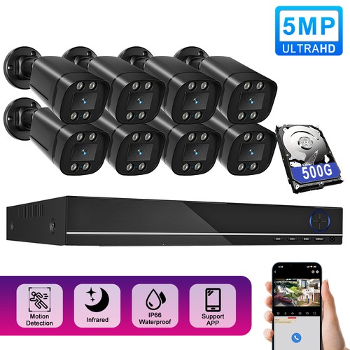 Cctv 8ch 5mp dvr - dvr, camera