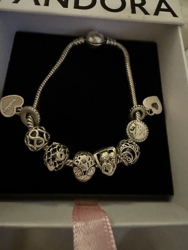 Pandora silver snake disney - silver,