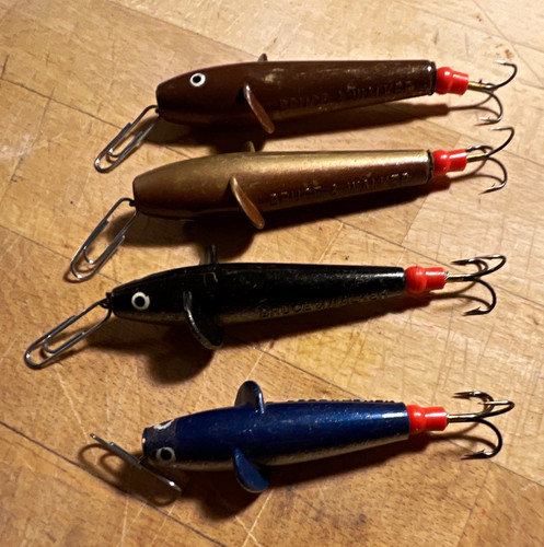 Bruce and walker devon minnows - and,