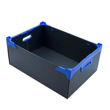 Black Corrugated Plastic