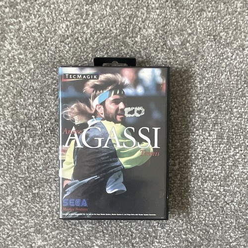 Agassi tennis sega master - sega,